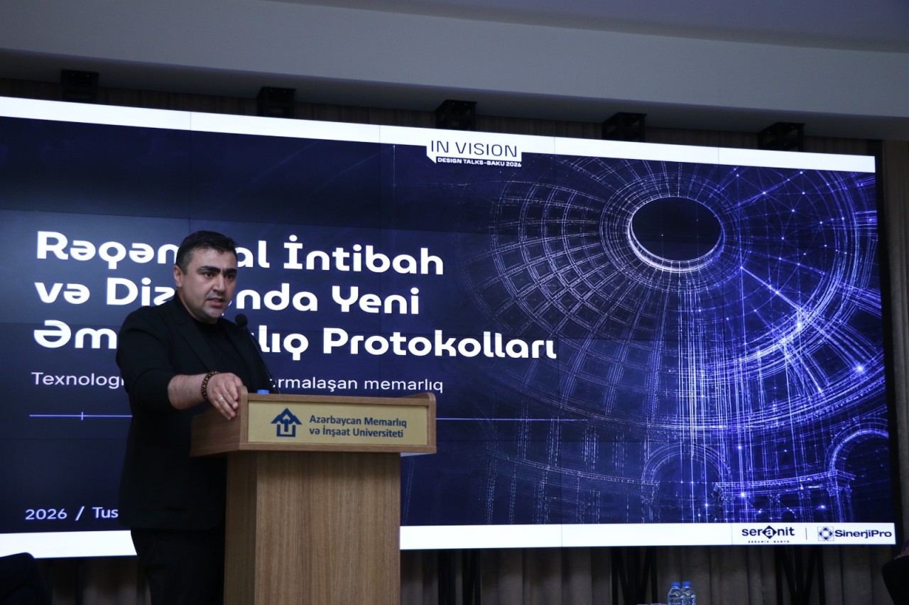 AzMİU-da “Memarlıq həftəsi”nə start verilib - FOTOLAR